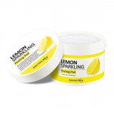 Очищающие пилинг-спонжи с экстрактом лимона Secret Key Lemon Sparkling Peeling Pad
