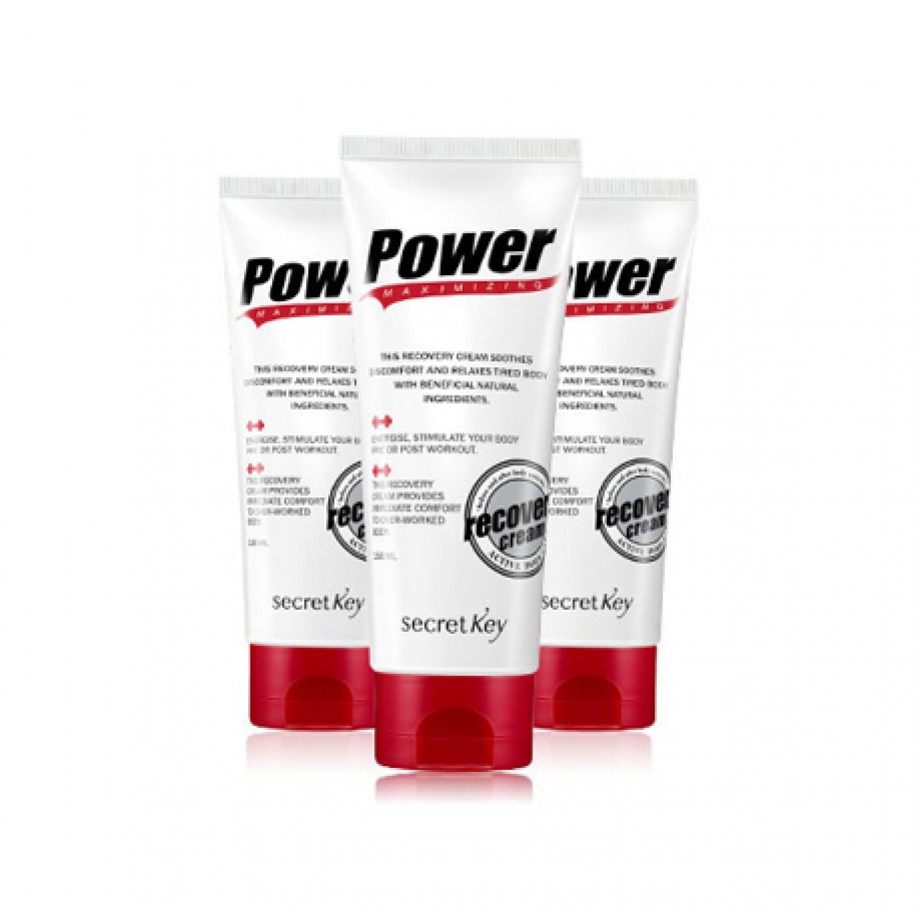 Крем для спортсменов до или после тренировок Secret Key Power Maximizing Recovery Cream