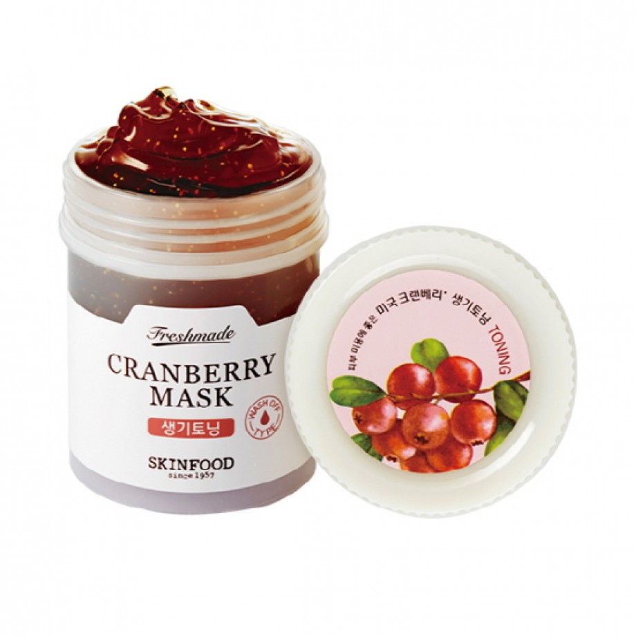 Тонизирующая маска с экстрактом клюквы SkinFood Freshmade Cranberry Mask