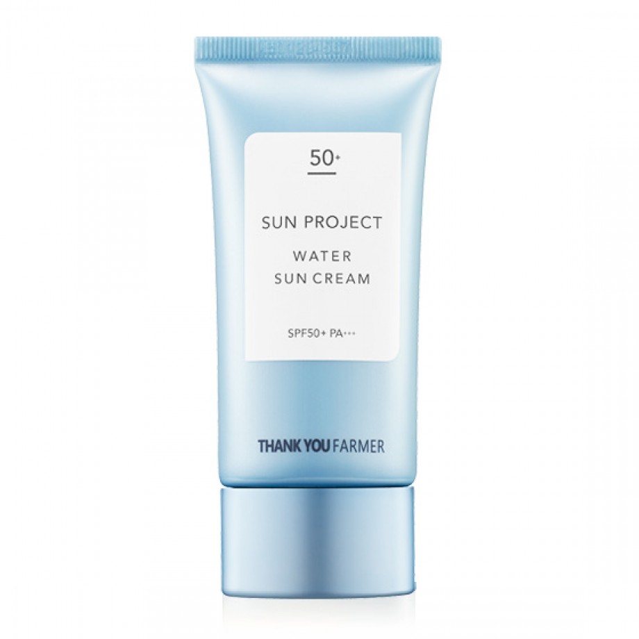 Увлажняющий солнцезащитный крем для лица Thank You Farmer Sun Project Water Sun Cream SPF50+/PA+++