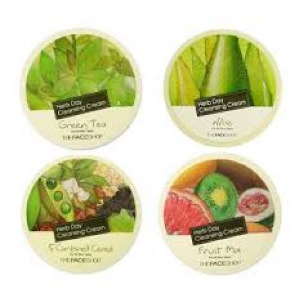 Мягкий очищающий крем The Face Shop Herb Day Cleansing Cream