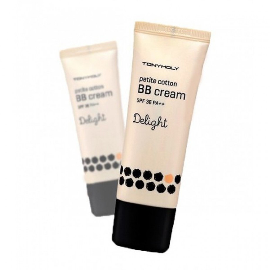 BB крем с экстрактом хлопка Tony Moly Delight Petite Cotton BB Cream SPF36 / PA++