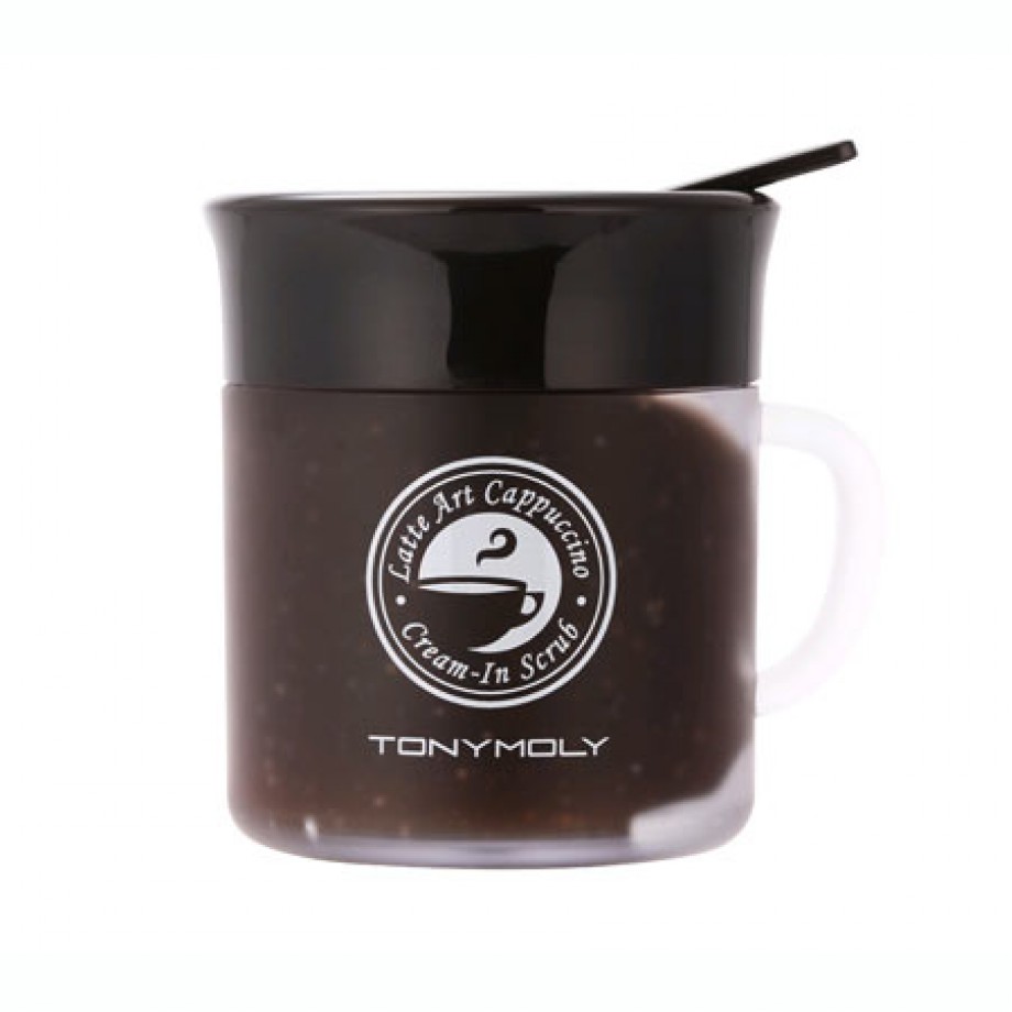 Скраб для лица Tony Moly Latte Art Cappucino Cream - In Scrub