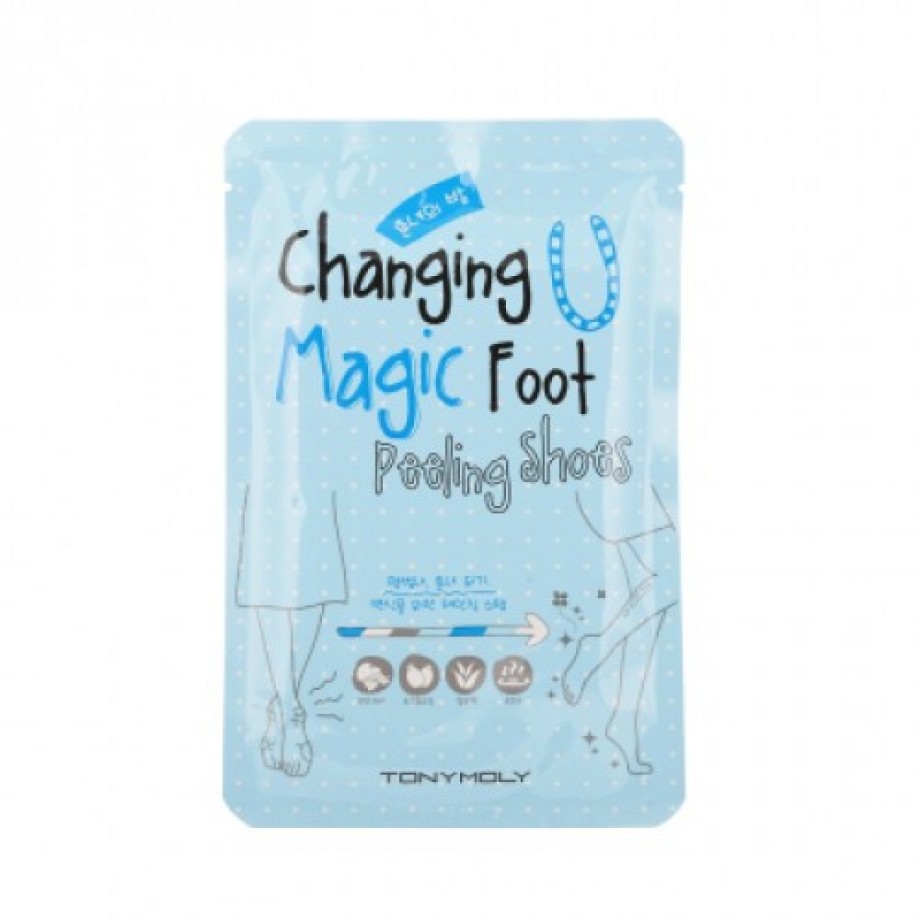 Маска-пилинг для ног Tony Moly Changing U Magic Foot Peeling Shoes
