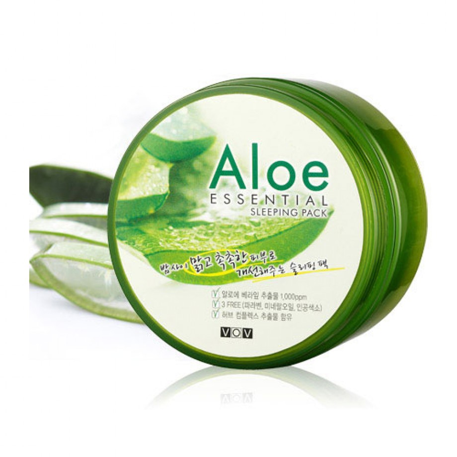 Ночная гель-маска с алоэ VOV Aloe Essential Sleeping Pack