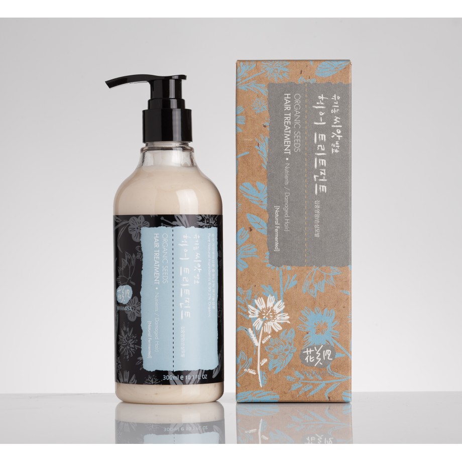 Тритмент (бальзам) для волос на основе органических семян Whamisa Organic Seeds Hair Treatment