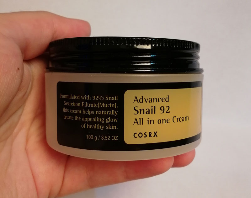 Обзор: Высокоактивный крем с муцином улитки COSRX Advanced Snail 92 All In One Cream