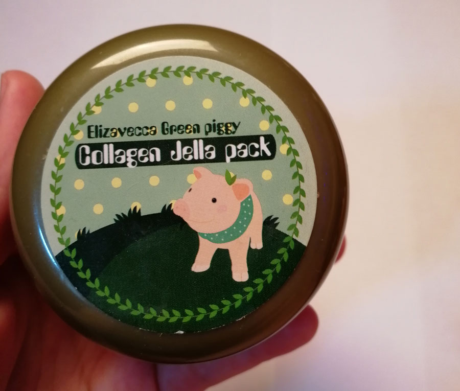 Обзор: Маска-желе с коллагеном Elizavecca Green Piggy Collagen Jella Pack