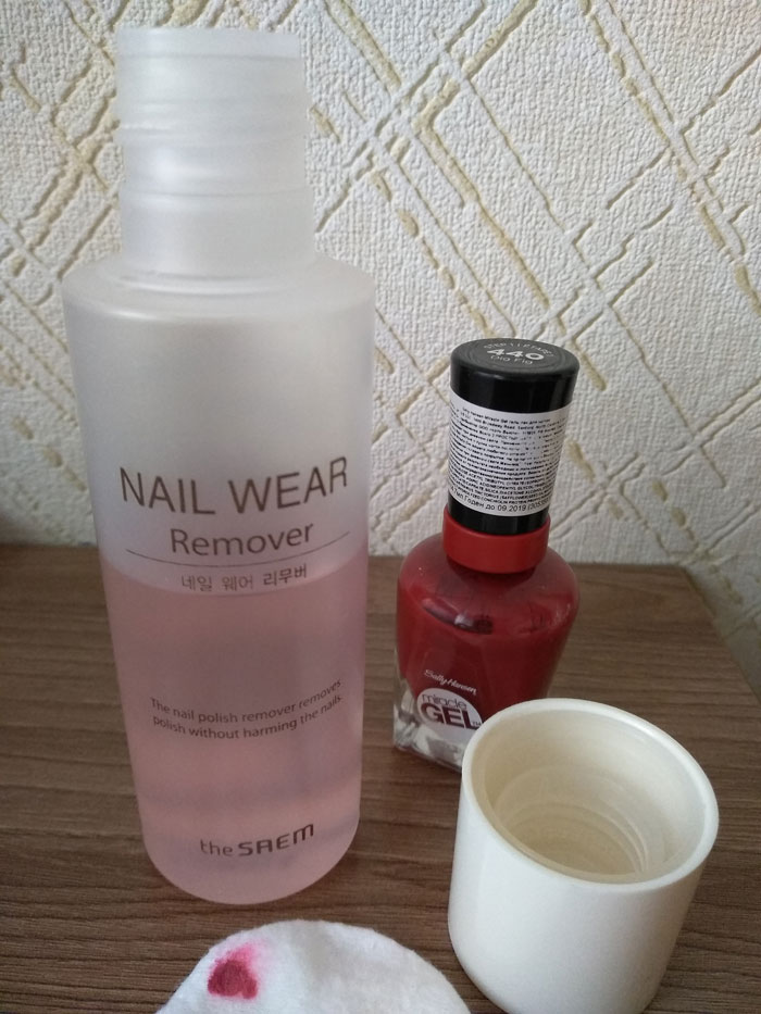 Обзор: Жидкость для снятия лака The Saem Nail Wear Remover