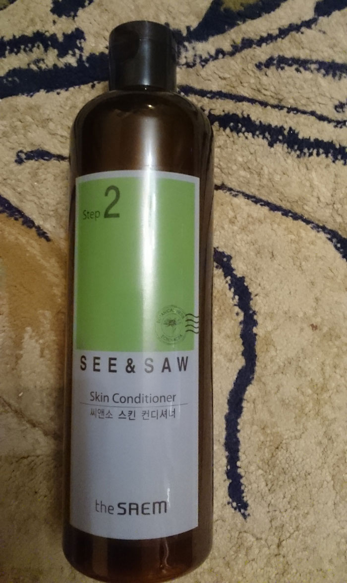 Обзор: Лосьон-кондиционер для проблемной кожи The Saem See & Saw Skin Conditioner