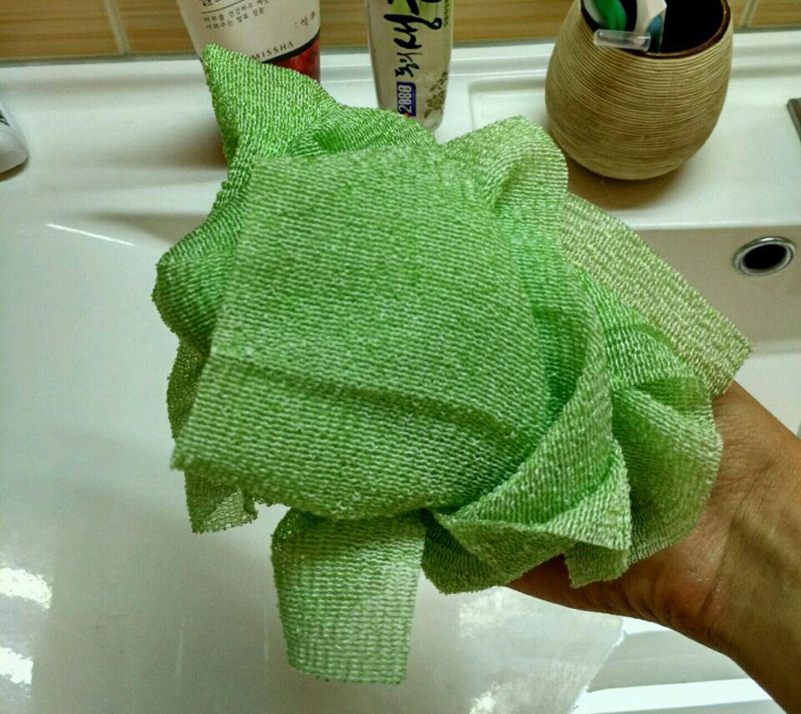 Обзор: мочалка для душа Sungbo Cleamy Clean & Beauty Bubble Shower Towel